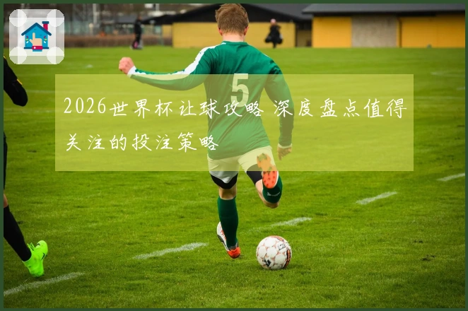 2026世界杯让球攻略 深度盘点值得关注的投注策略